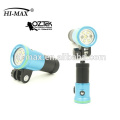 IP68 Waterproof Diving Led Lights For Photography Rechargeable Torch Light